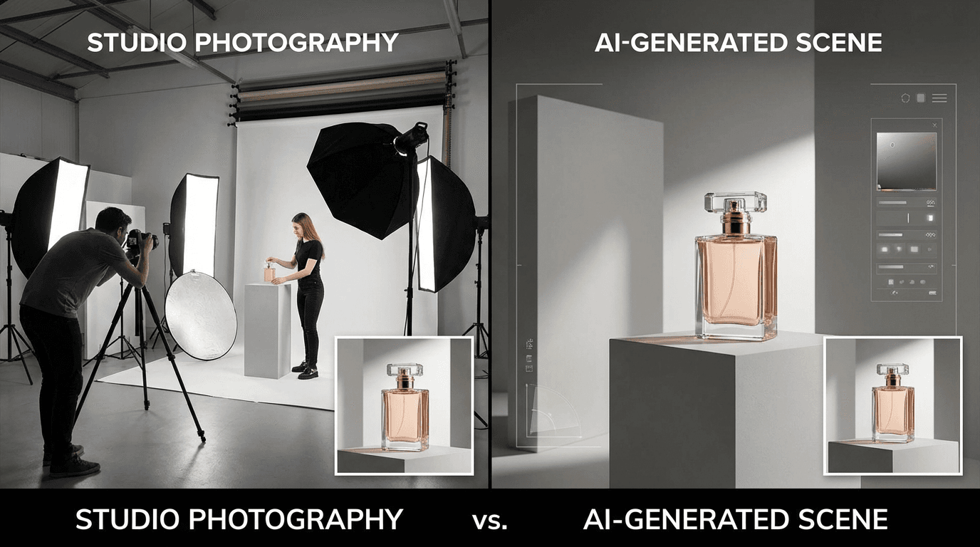 AI product photography vs traditional studio: which choice for your e-commerce?
